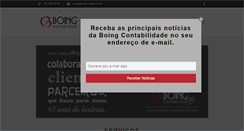 Desktop Screenshot of boingcontabil.com.br